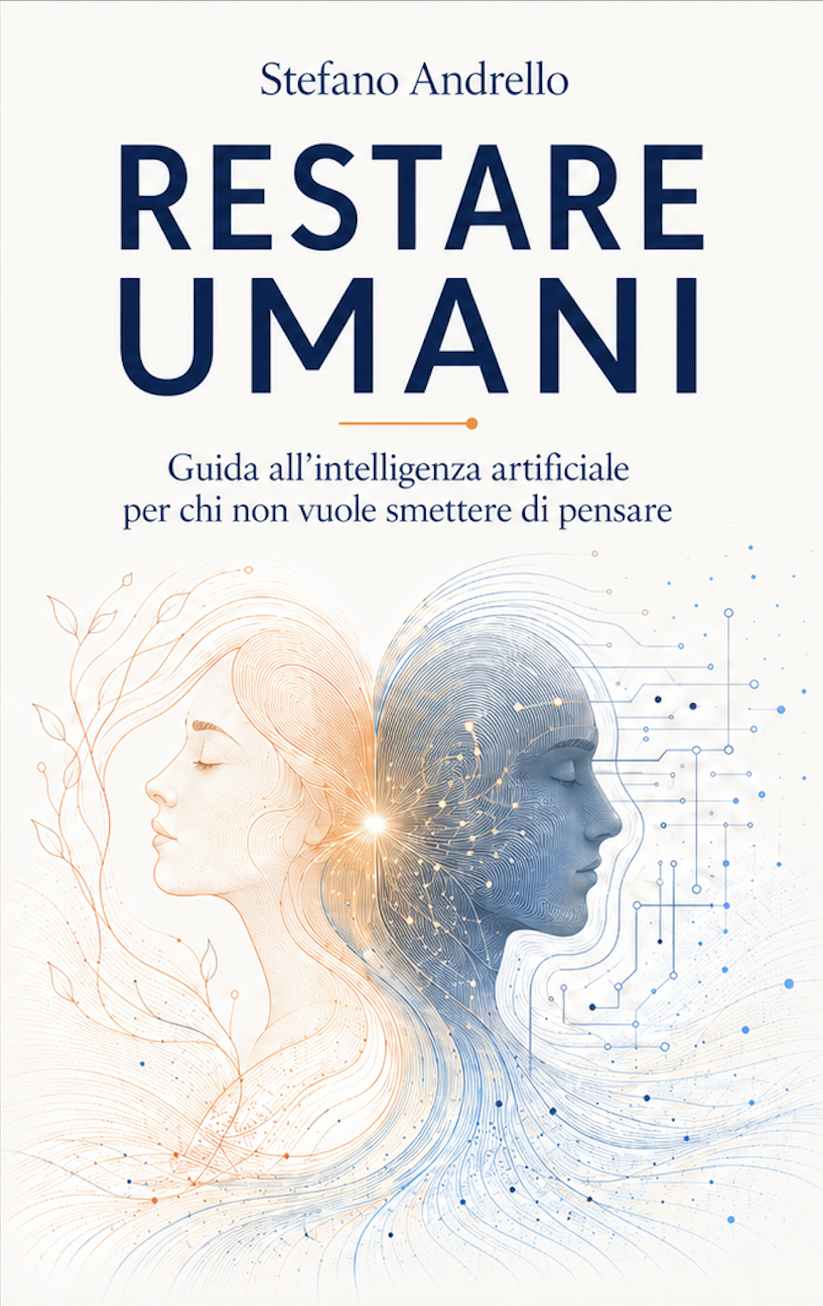 Copertina di Restare Umani, di Stefano Andrello